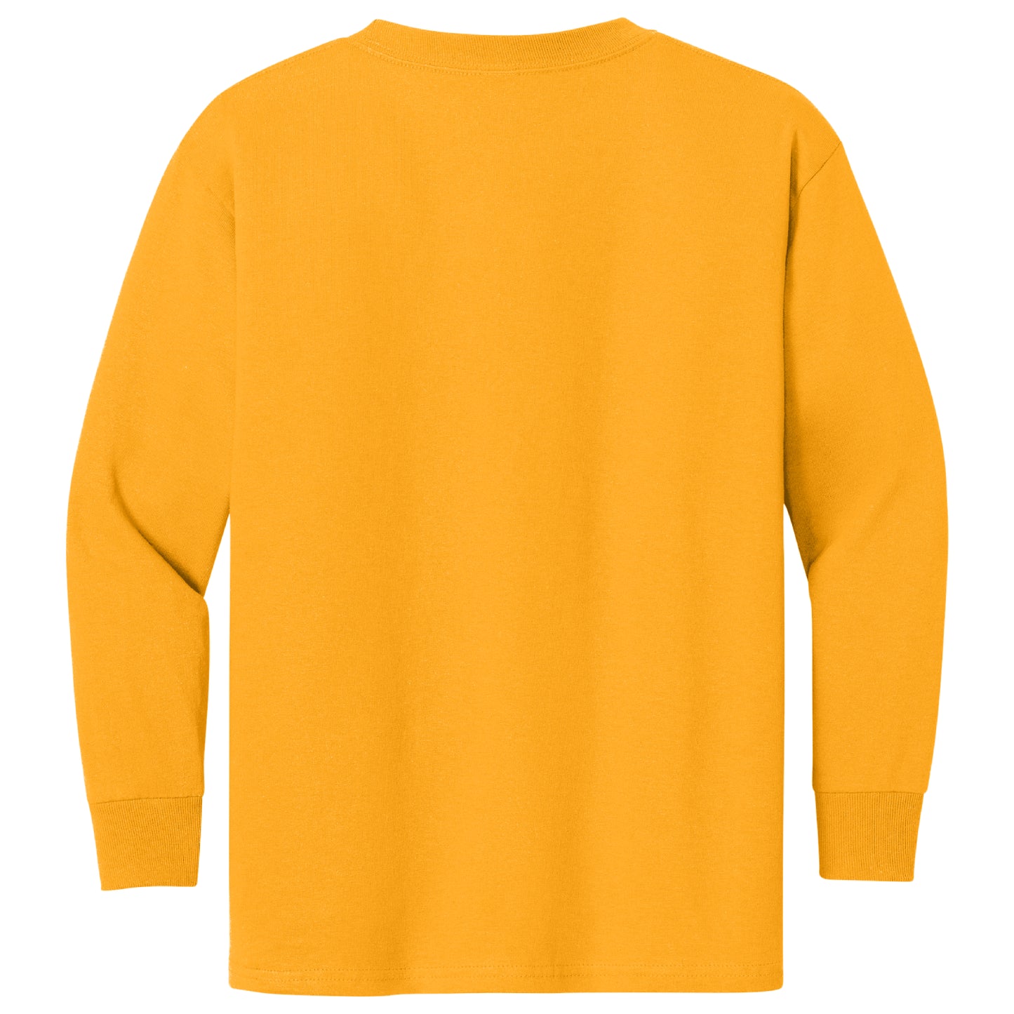 Gildan 5400B Youth Heavy Cotton Long Sleeve T-Shirt Back Print