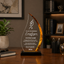 Employee Appreciation Awards - Acrylic Gold Flame Awards - Personalize Online – Choose From 5 Designs