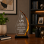 Long Service Awards - Acrylic Gold Flame Awards - Personalize Online – Choose From 5 Designs