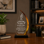 Thank You Awards - Acrylic Gold Flame Awards - Personalize Online – Choose From 5 Designs
