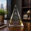 Appreciation Awards - Gold Pinnacle Acrylic Awards - Personalize Online – Choose From 5 Designs