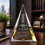 Retirement Awards - Gold Pinnacle Acrylic Awards - Personalize Online – Choose From 5 Designs