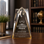 Achievement Awards - Gold Sculpted Star Acrylic Awards - Personalize Online – Choose From 5 Designs