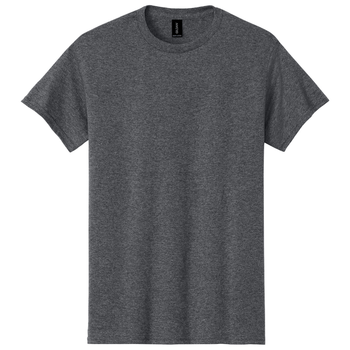 Gildan 5000M Heavy Cotton Men's T-Shirt Front And Back Print
