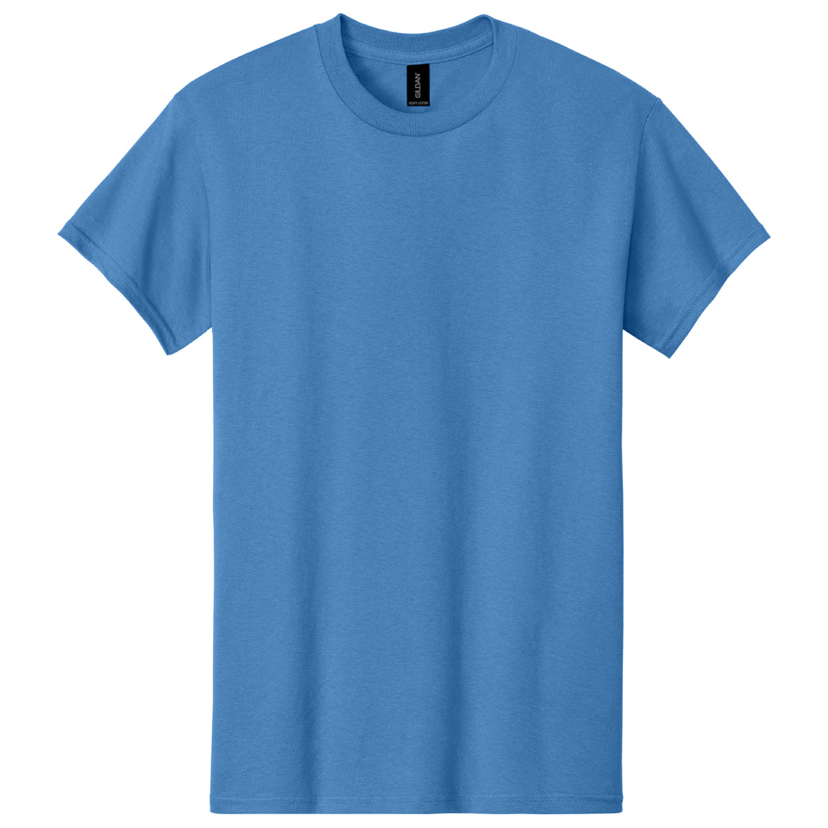 Gildan 5000M Heavy Cotton Men's T-Shirt Front And Back Print