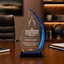 Leadership Awards - Blue Flame Acrylic Awards - Personalize Online – Choose From 5 Designs