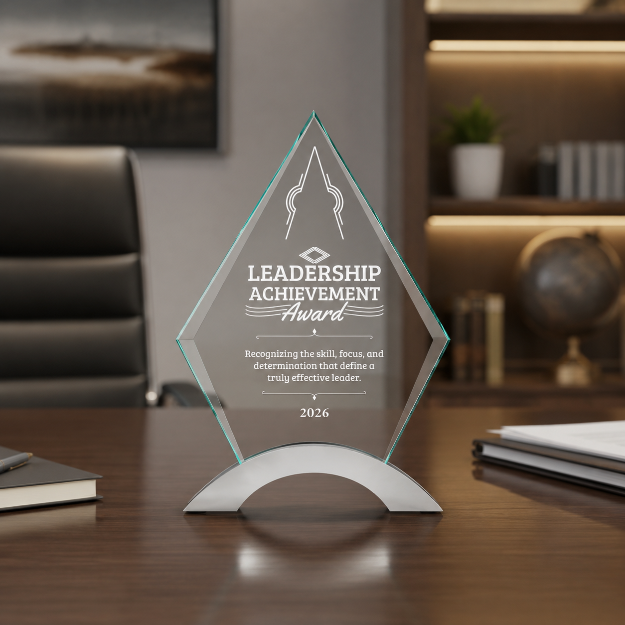 Leadership Awards - Diamond Cosmic Acrylic Awards - Personalize Online – Choose From 5 Designs