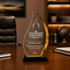 Leadership Awards - Gold Flame Acrylic Awards - Personalize Online – Choose From 5