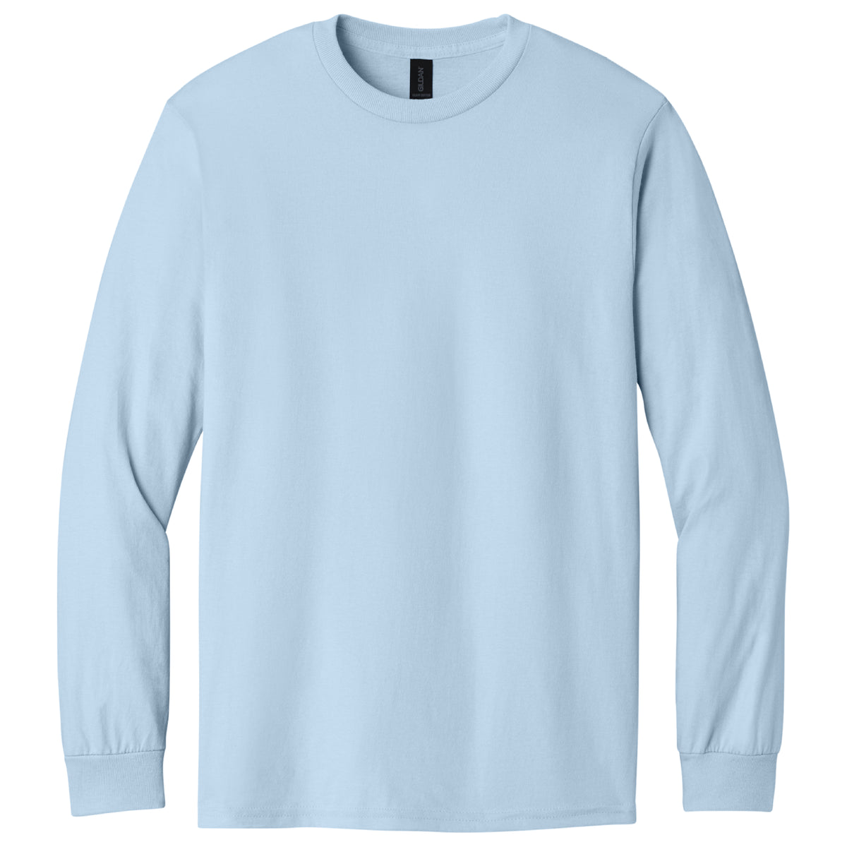 Gildan 5400M Heavy Cotton Long Sleeve T-Shirt Front And Back Print