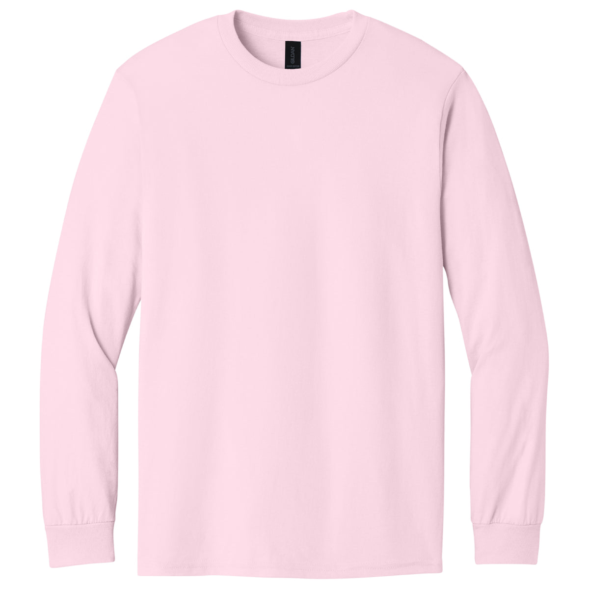 Gildan 5400M Heavy Cotton Long Sleeve T-Shirt Front And Back Print