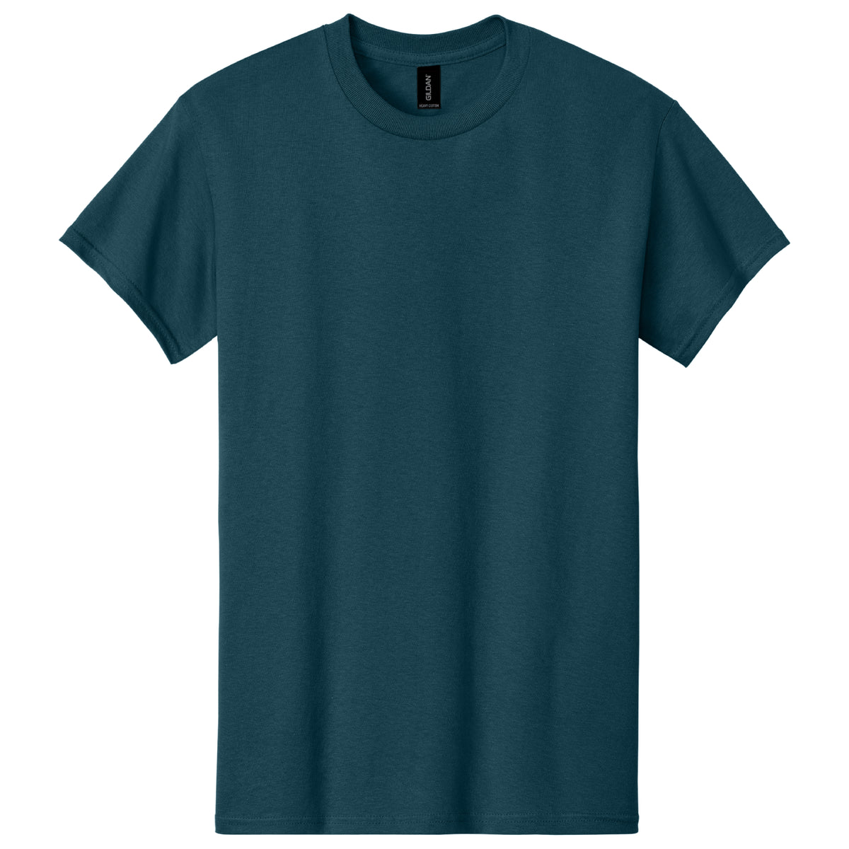 Gildan 5000M Heavy Cotton Men's T-Shirt Front And Back Print
