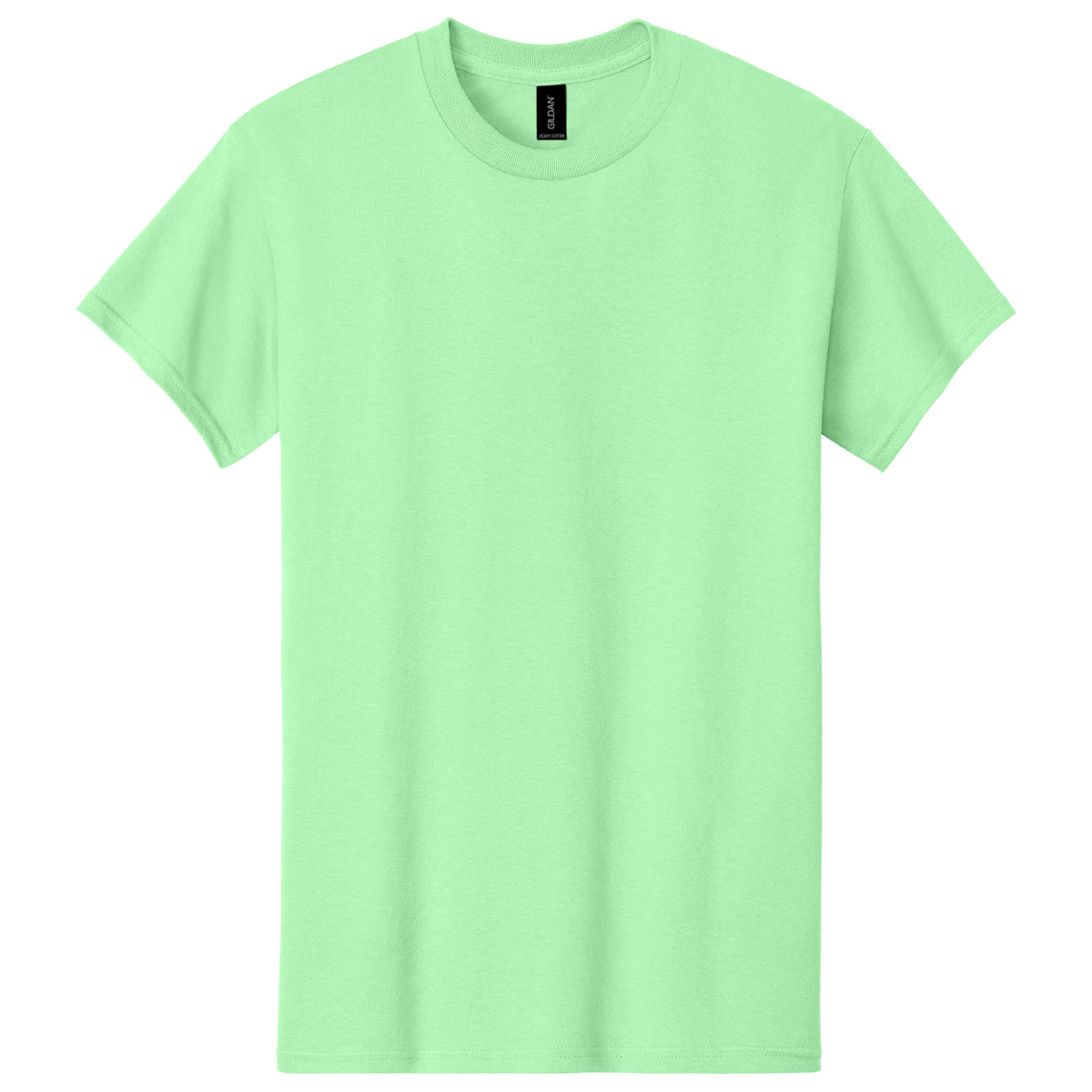 Gildan 5000M Heavy Cotton Men's T-Shirt Front And Back Print
