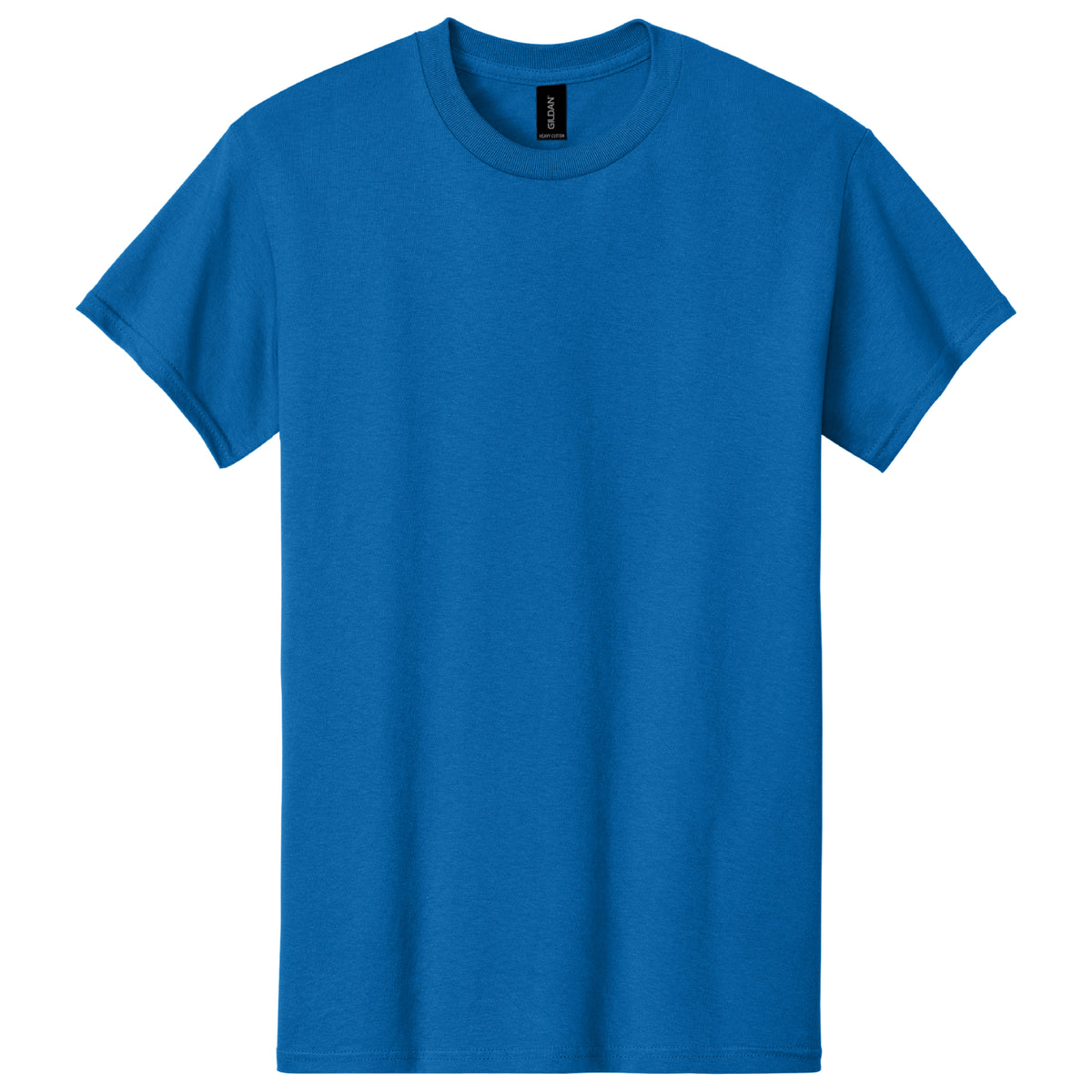 Gildan 5000M Heavy Cotton Men's T-Shirt Front And Back Print