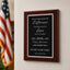 Never Underestimate the Difference You Made Classic Retirement Plaque - 4 Frame Colors - Silver & Gold Plate Options