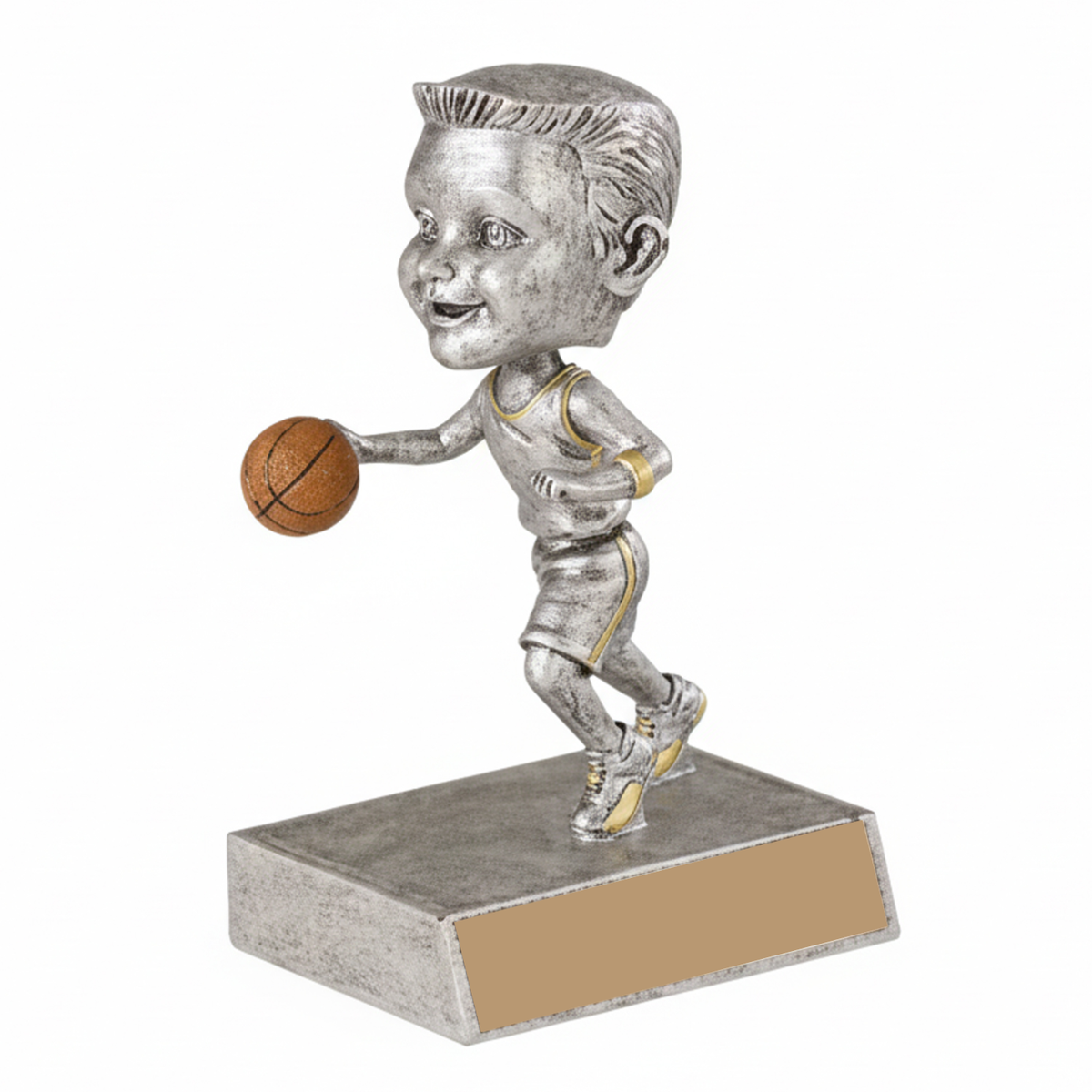Basketball Bobblehead Trophy - 5.5" Male
