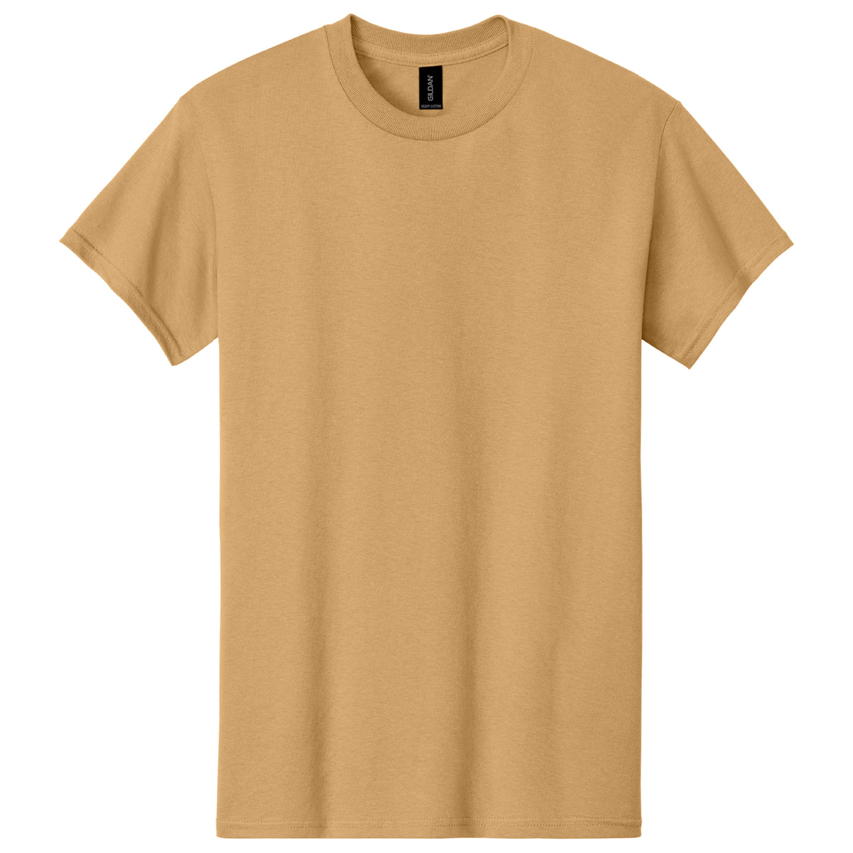 Gildan 5000M Heavy Cotton Men's T-Shirt Front And Back Print