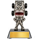 Pinewood Derby Trophies - Racer & Race Day Awards, 6-3/4" Game Face Resin Trophy