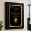 Recognition Award Classic Plaque - 4 Frame Colors