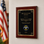 Recognition Classic Plaque With Gold Plate - 4 Frame Colors