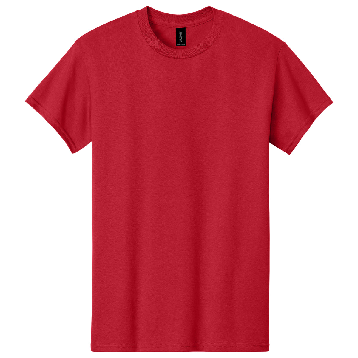 Gildan 5000M Heavy Cotton Men's T-Shirt Front And Back Print