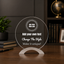 Design Your Own Round Cosmic Acrylic Award