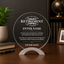Retirement Awards - Round Cosmic Acrylic Awards - Personalize Online – Choose From 5 Designs