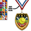 3 1/4" VSM Softball Medal – Gold, Silver & Bronze with 30 Ribbon Options