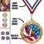 2 3/4" Value Series Swimming Mylar Medal
