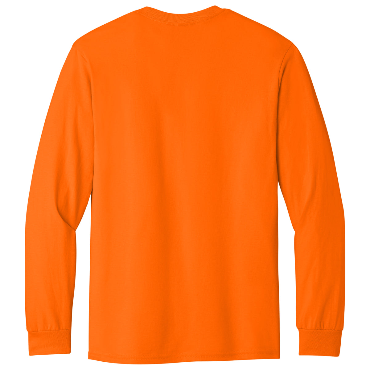 Gildan 5400M Heavy Cotton Long Sleeve T-Shirt Back Print