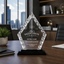 Sales Awards - Diamond Accent Glass Awards - Personalize Online – Choose From 5 Designs