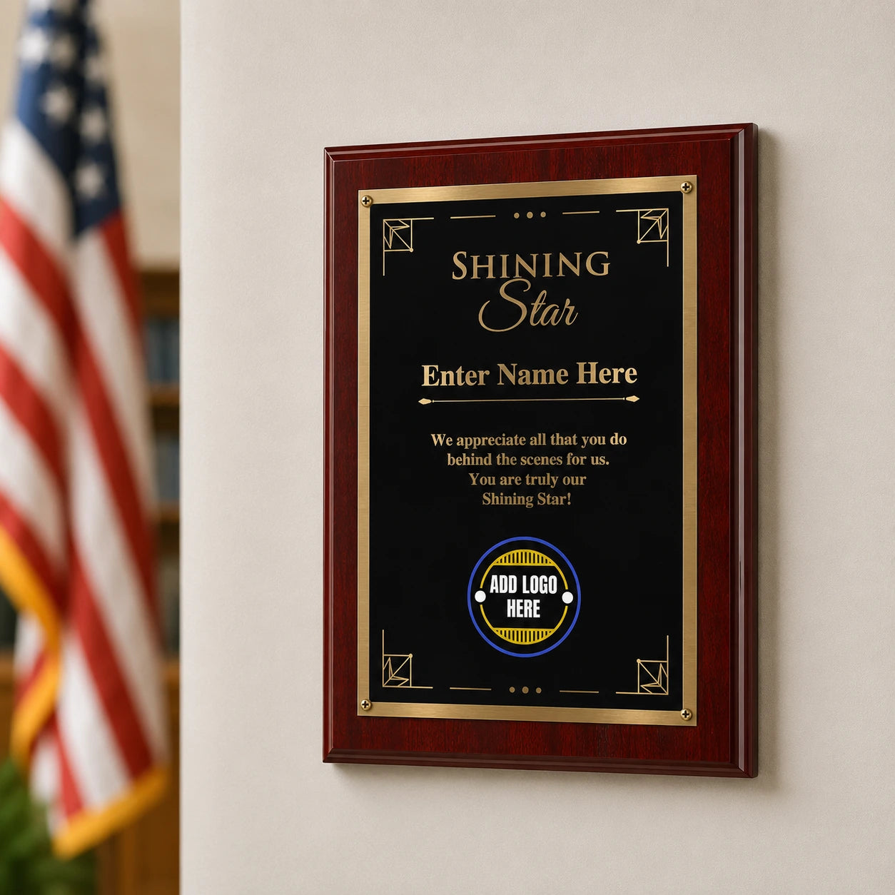 Shining Star Classic Plaque - 4 Frame Colors