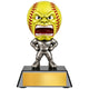 Softball Trophies - Youth & Tournament Awards, 6-3/4" Game Face Resin Trophy