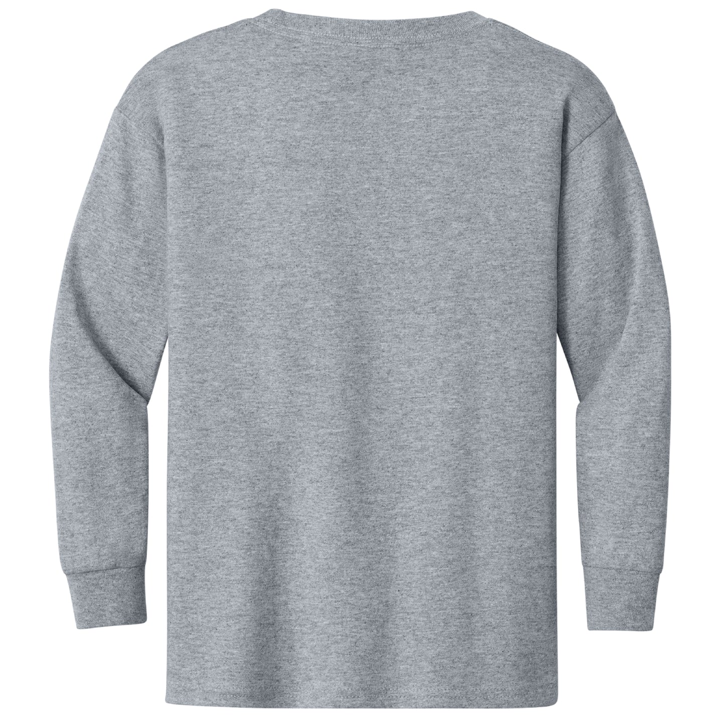 Gildan 5400B Youth Heavy Cotton Long Sleeve T-Shirt Back Print