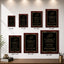 The Legend Has Officially Retired Classic Retirement Plaque - 4 Frame Colors - Silver & Gold Plate Option