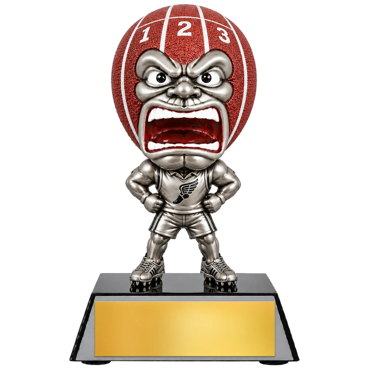 Track & Field Trophies - Race & Athletic Achievement Awards, 6-3/4" Game Face Resin Trophy