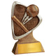 Baseball Trophy – 5.5" Baseball Triad Resin Award for Players & Teams