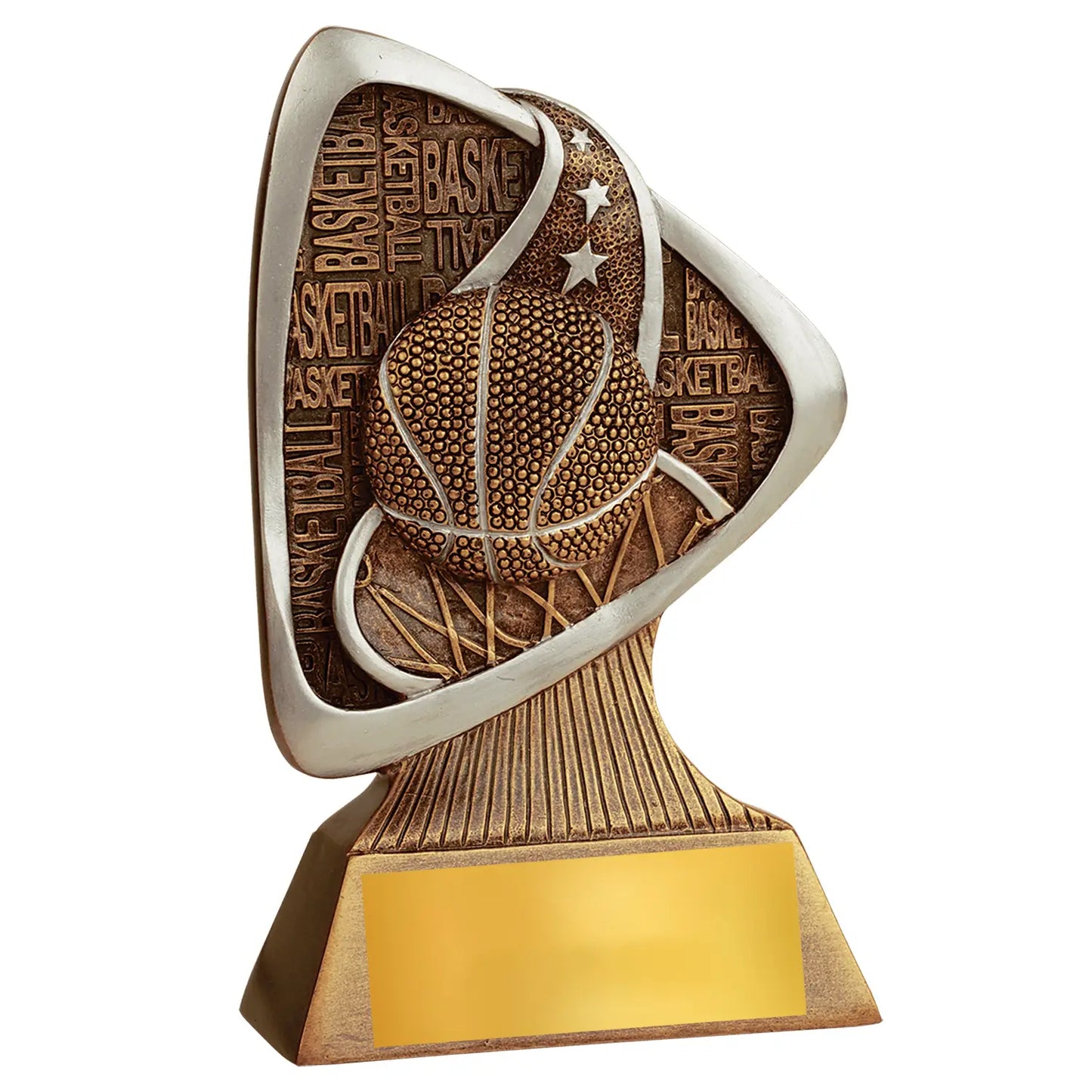 5.5" Basketball Triad Resin Award for Players & Teams