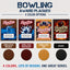 Personalized Bowling Award Plaques - Design 4