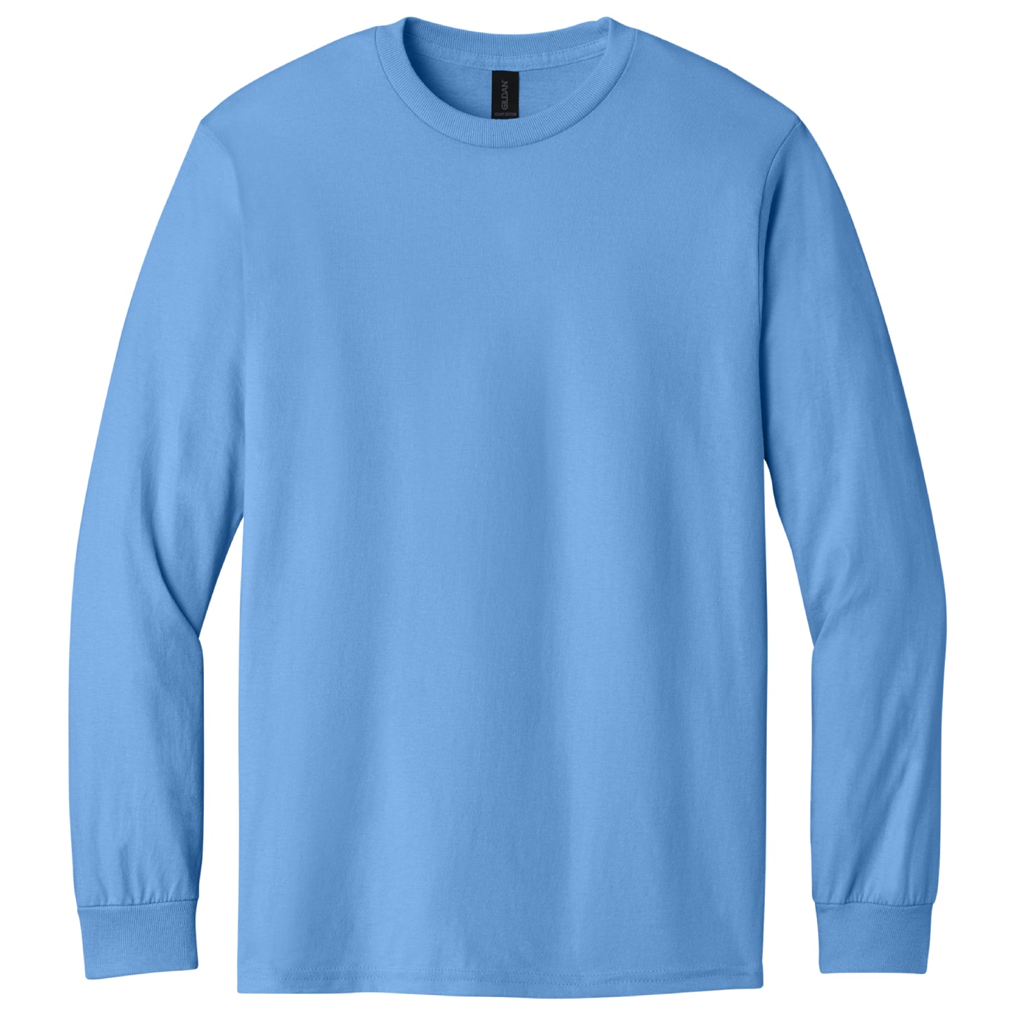 Gildan 5400M Heavy Cotton Long Sleeve T-Shirt Front And Back Print