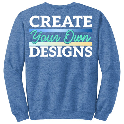 Gildan 18000 Sweatshirt - Front and Back Print