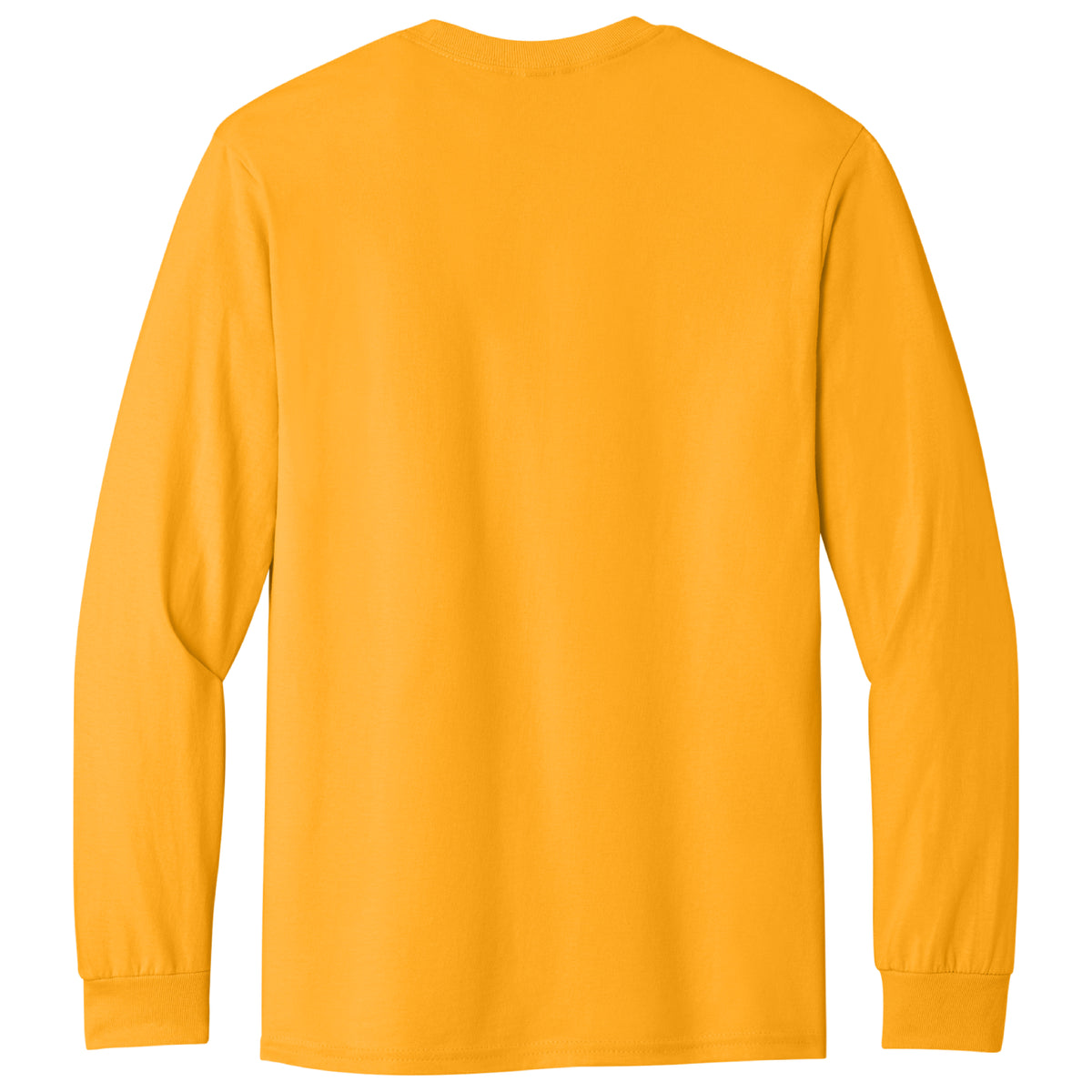 Gildan 5400M Heavy Cotton Long Sleeve T-Shirt Back Print