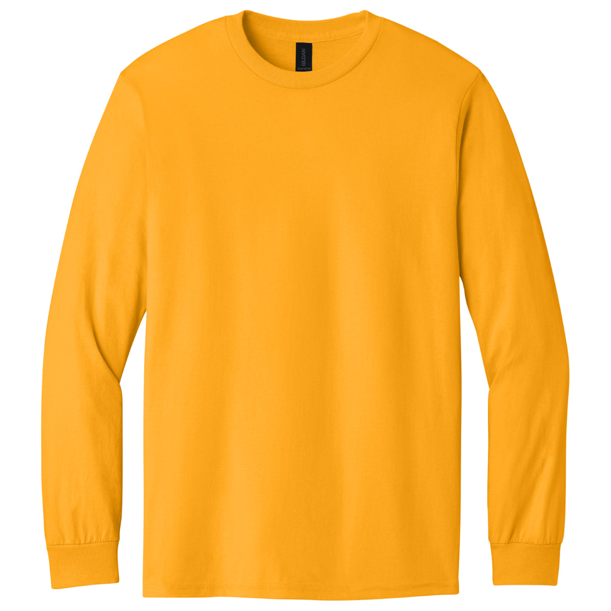 Gildan 5400M Heavy Cotton Long Sleeve T-Shirt Front And Back Print