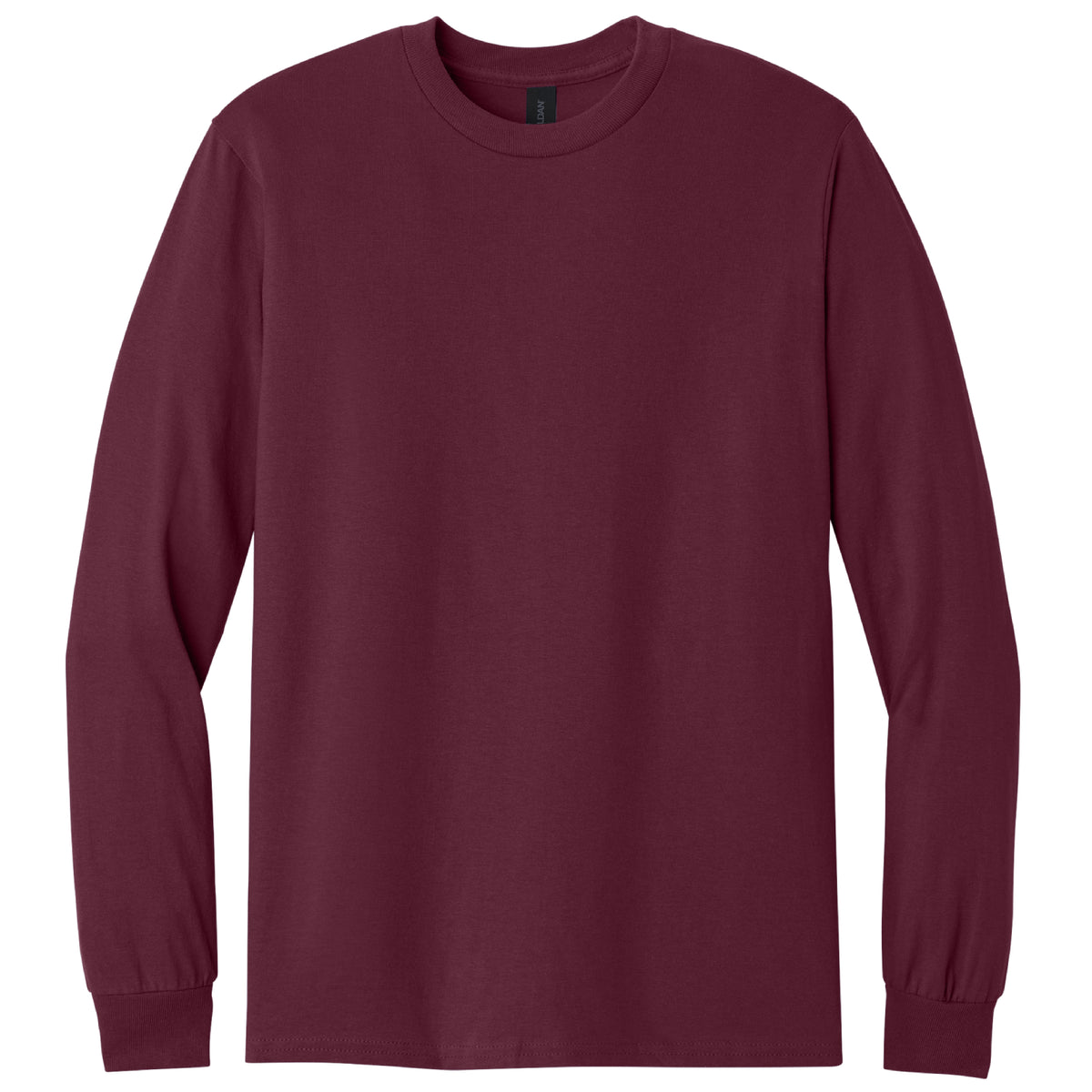 Gildan 5400M Heavy Cotton Long Sleeve T-Shirt Front And Back Print