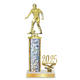 Personalized Soccer Column Trophy / Award 10"– 13" Custom Figurines & Plate