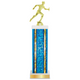 Personalized Track Column Trophy / Award 11"–14" Custom Figurine & Plate