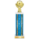 Personalized Softball Column Trophy / Award 11"–14" Custom Figurine & Plate