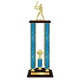 Personalized 4 Column Softball Trophy / Award 34" – 38" Custom Figurines & Plate
