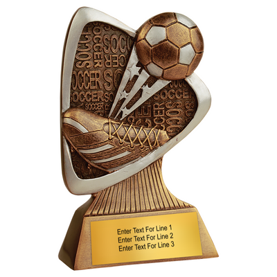 Soccer Trophy – 5.5″ Triad Resin Soccer Award for Players & Teams