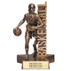 Basketball Trophy – Action Pose Basketball Award Female (2 Sizes)