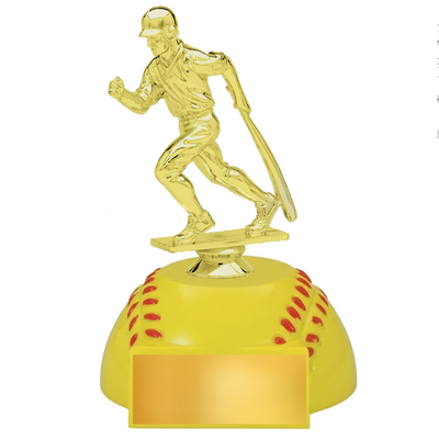 7.5" Softball Trophy with Sports Ball Base – Personalized Award